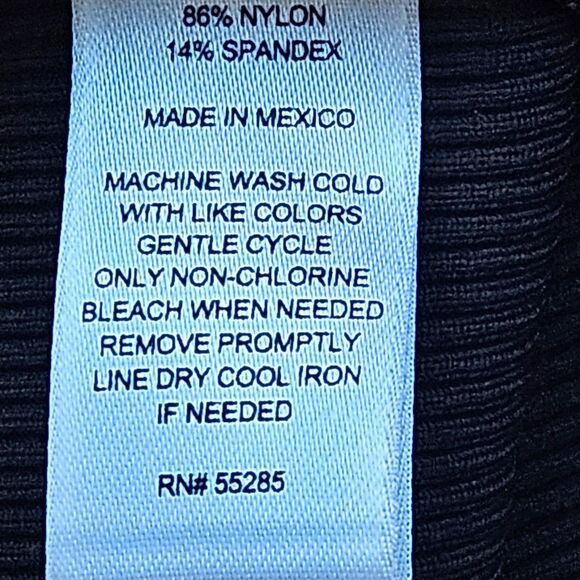 Express Bodysuit Women XS Black Body Contour Sleeveless Ribbed Front Zip Classic - Picture 12 of 14